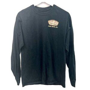 Vintage Ron Jon Surf Shop Shirt Graphic Print Size Medium Black Cocoa Beach FL